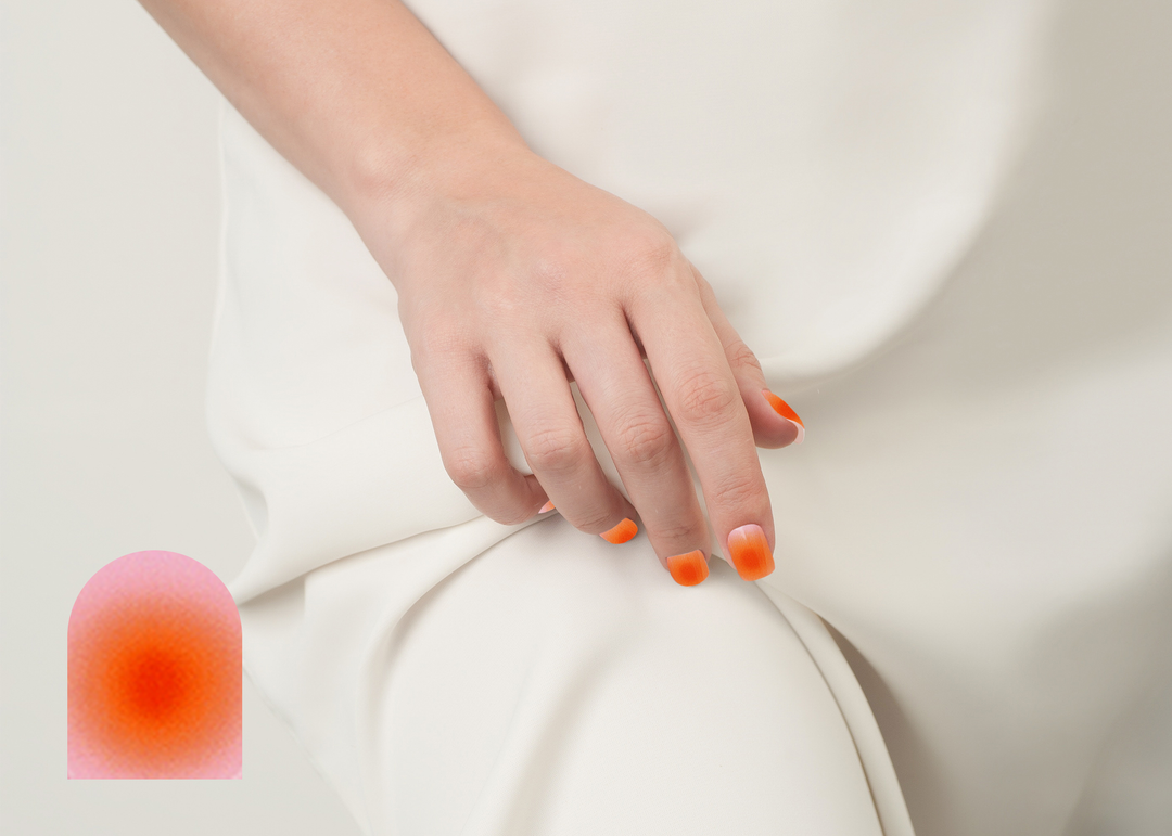 Frnka semi-cured gel Orange Ombre | Australia