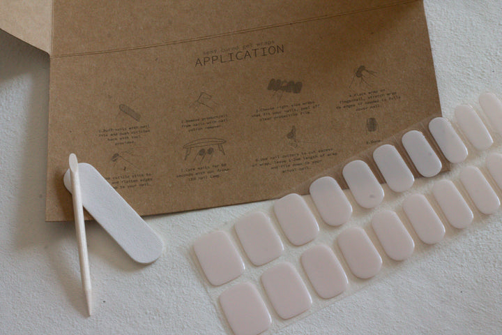 Frnka_semi-cured_gel_nail_wraps_blush_Australia