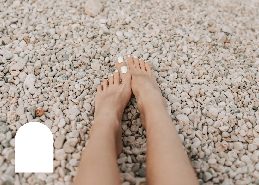 Frnka semi-cured gel nail wraps in blush pink | Australia