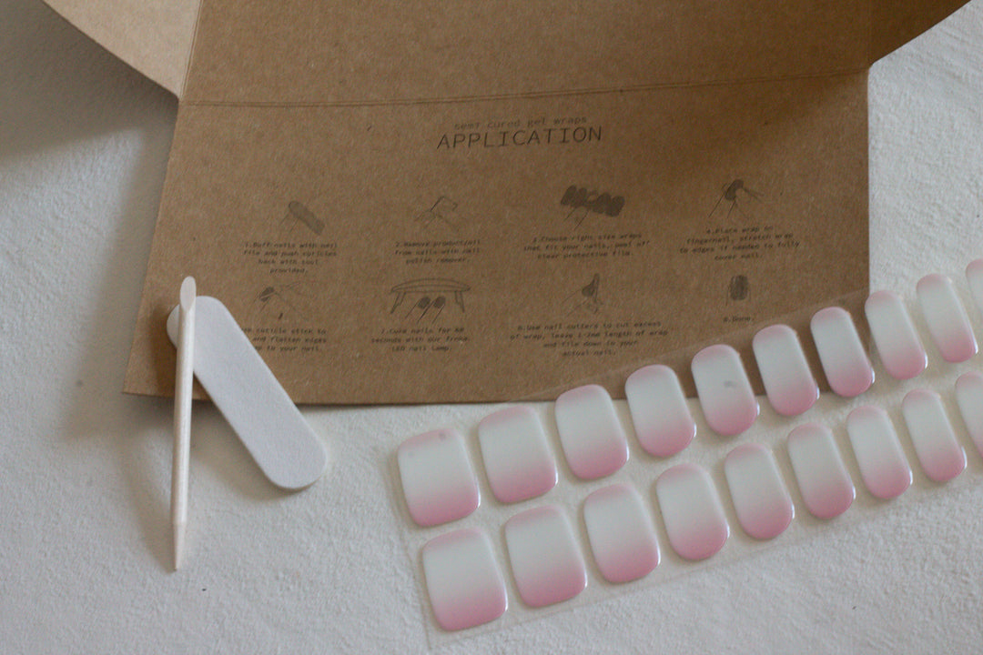 Semi Cured Gel Wrap starter kit