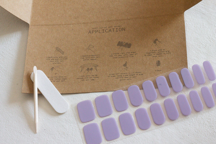 Semi Cured Gel Wrap starter kit
