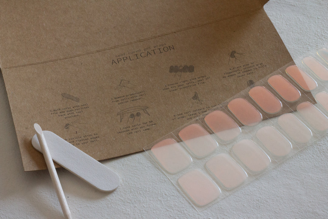 Semi Cured Gel Wrap starter kit